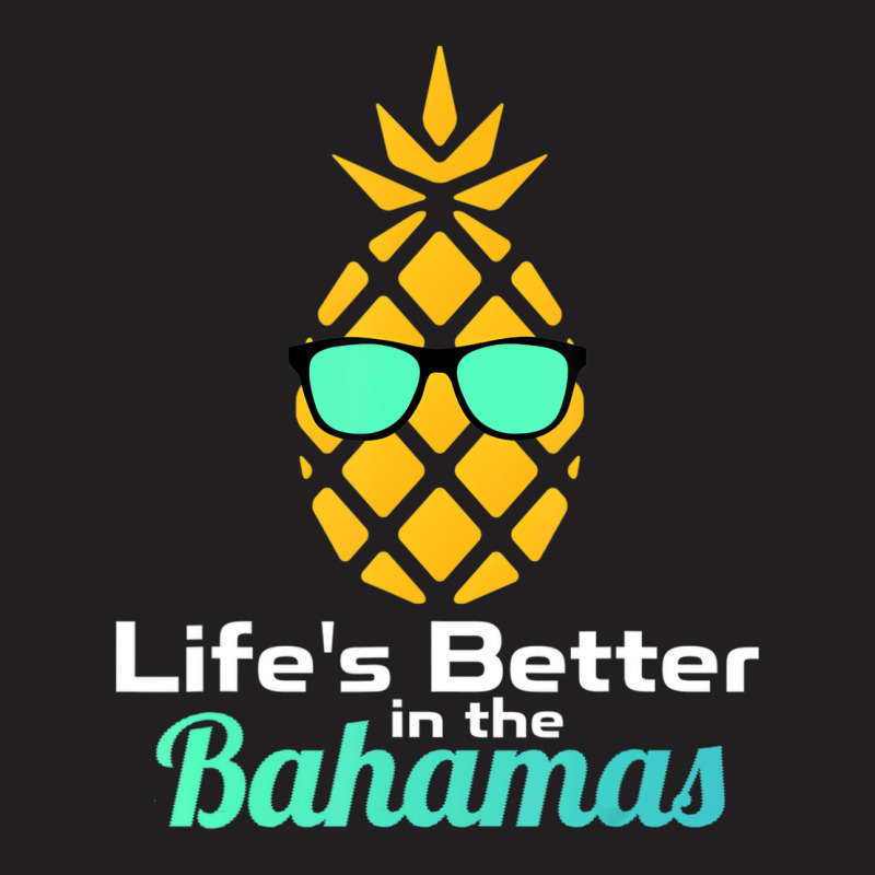 Bahamas Souvenir T Shirts Pineapple Sunglasses Gra T-shirt | Artistshot