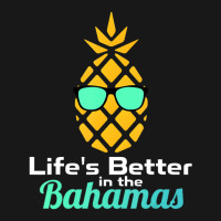 Bahamas Souvenir T Shirts Pineapple Sunglasses Gra Flannel Shirt | Artistshot