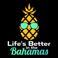 Bahamas Souvenir T Shirts Pineapple Sunglasses Gra Men's 3/4 Sleeve Pajama Set | Artistshot