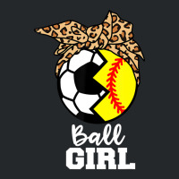 Ball Girl Funny Soccer Softball Player T Shirt Crewneck Sweatshirt | Artistshot