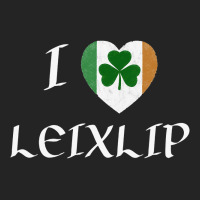 I Love Leixlip Ireland Eire Flag Heart Shamrock 3/4 Sleeve Shirt | Artistshot