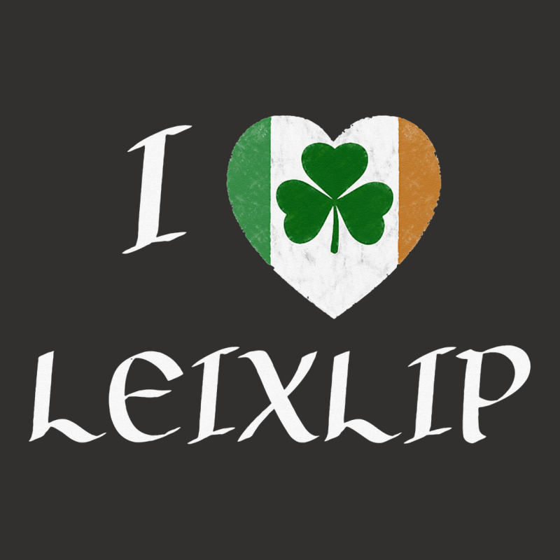 I Love Leixlip Ireland Eire Flag Heart Shamrock Champion Hoodie | Artistshot