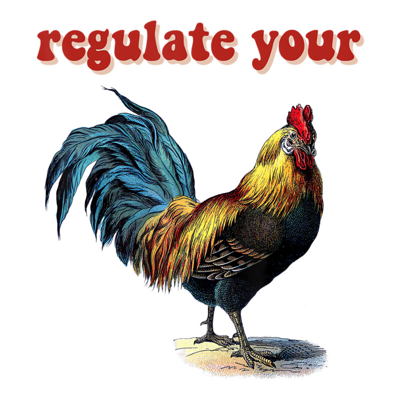 Regulate Your Rooster T Shirt Crop Top by bettincam | Artistshot