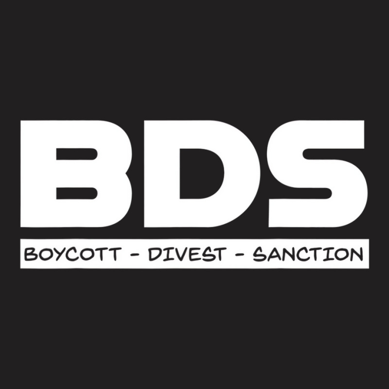 Bds Boycott Divest Sanction Leftist Progressive Id T-shirt | Artistshot