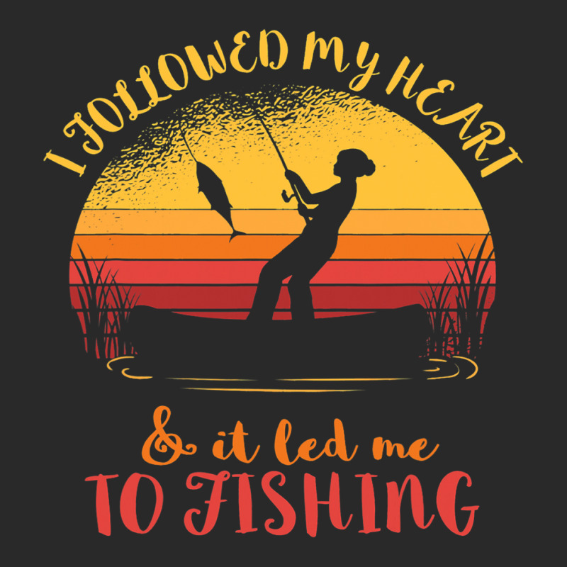 Fishing Sunset I Followed My Heart Fisherman Fishi Printed hat by Elegantset | Artistshot