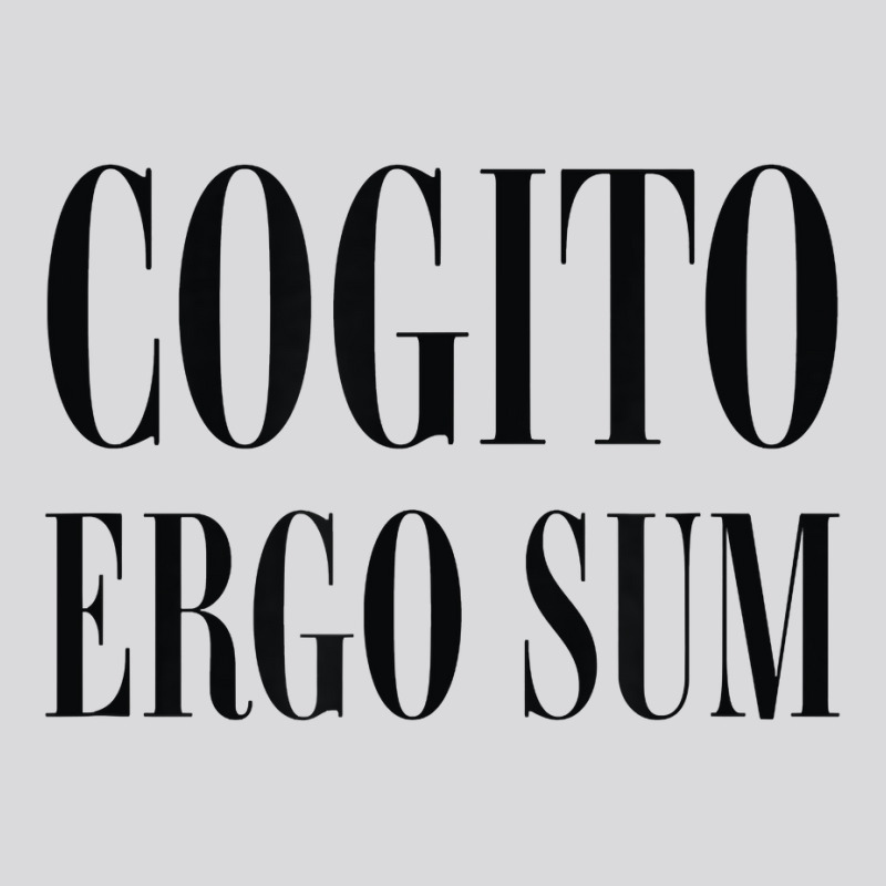 Cogito Ergo Sum Latin Quotes I Think Therefore I A Women's Triblend Scoop T-shirt by marioc | Artistshot