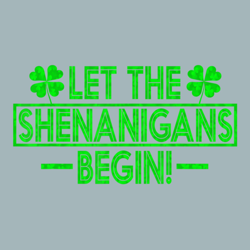 Let The Shenanigans Begin Happy St Patricks Day Sh Unisex Sherpa-lined Denim Jacket | Artistshot