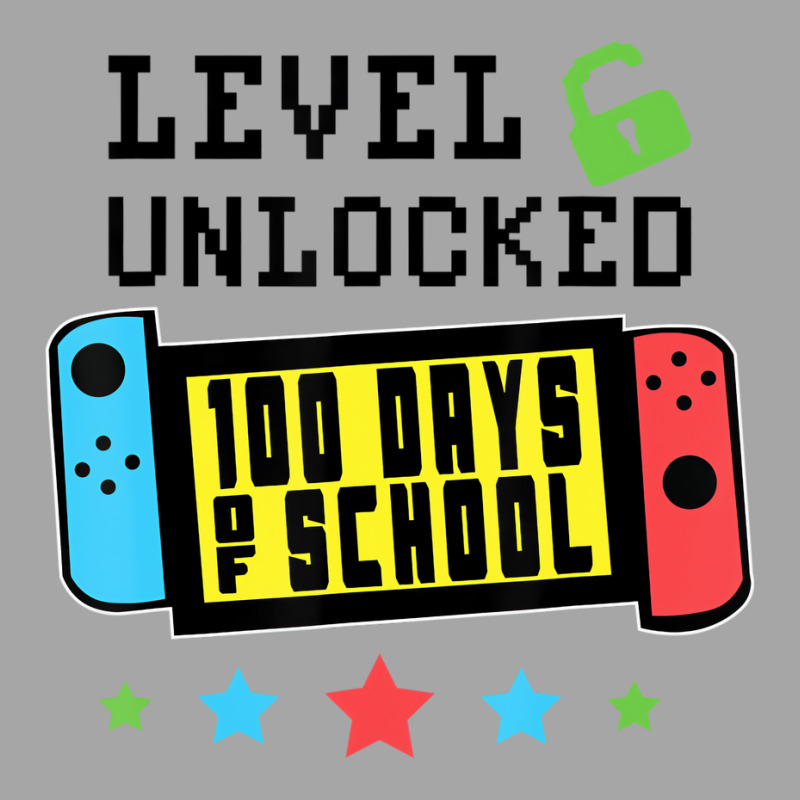 Level Unlocked 100 Days Of School Gamer Graphic Ar Toddler Sweatshirt by krumsiek | Artistshot