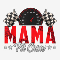 Race Car Birthday Party Racing Family Mama Pit Cre Graphic T-shirt | Artistshot