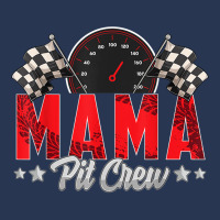 Race Car Birthday Party Racing Family Mama Pit Cre Men Denim Jacket | Artistshot