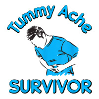 Vintage Tummy Ache Survivor Stomachache Ibs Funny Unisex Hoodie | Artistshot