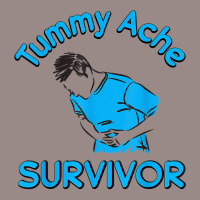 Vintage Tummy Ache Survivor Stomachache Ibs Funny Vintage T-shirt | Artistshot