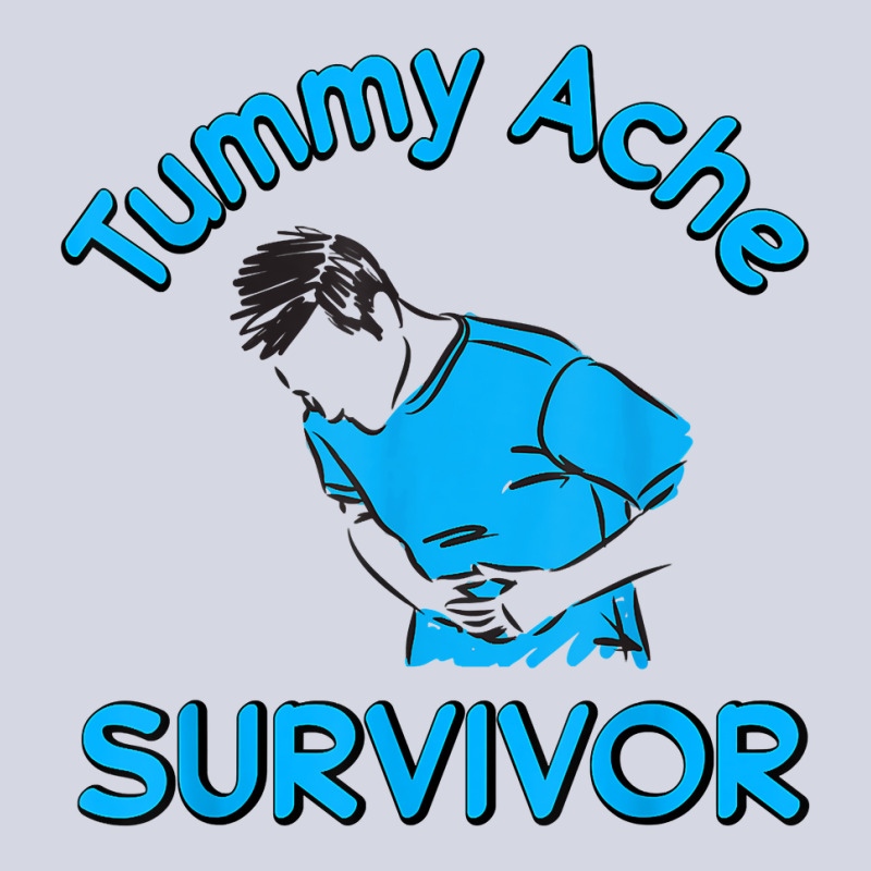 Vintage Tummy Ache Survivor Stomachache Ibs Funny Fleece Short | Artistshot