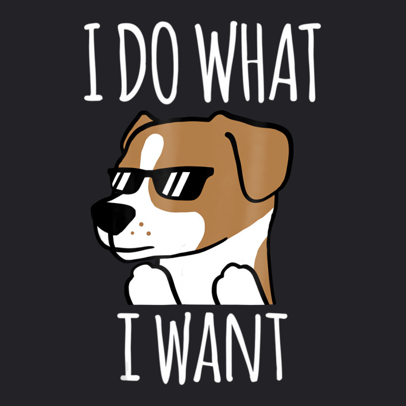 I Do What I Want Jack Russell Terrier T Shirt Funn Youth Tee by fiddolamuf | Artistshot