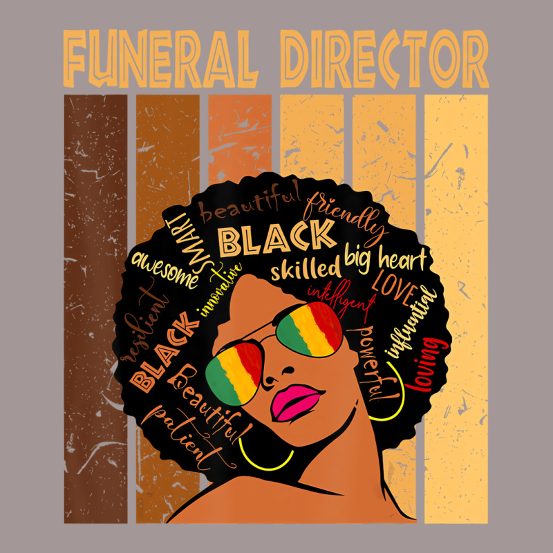 Funeral Director Afro African American Black Histo Vintage Short by bonne | Artistshot