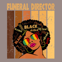 Funeral Director Afro African American Black Histo Vintage T-shirt | Artistshot