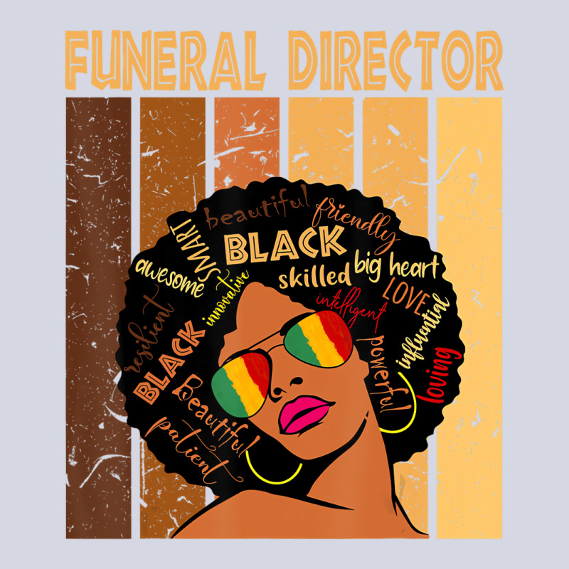 Funeral Director Afro African American Black Histo Fleece Short by bonne | Artistshot