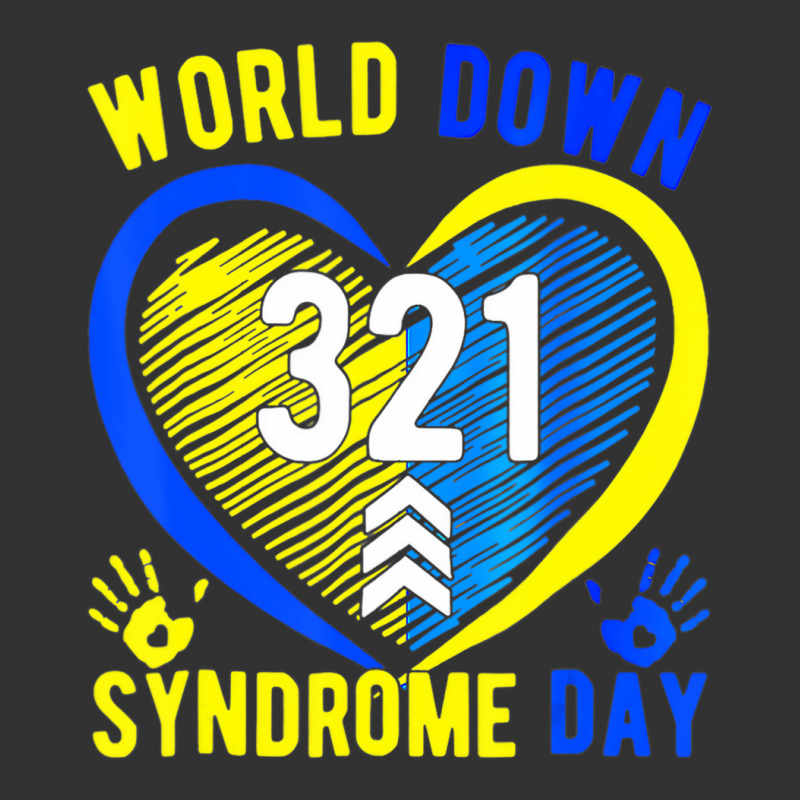 Blue Yellow Heart 21 World Down Syndrome Awareness Baby Bodysuit by ravand | Artistshot