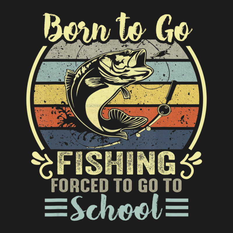 Funny Born To Go Fishing Bass Fish Fisherman Boys Hoodie & Jogger Set | Artistshot