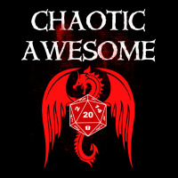 Chaotic Awesome Zipper Hoodie | Artistshot