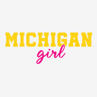 Michigan Fans Classic Michigan Girl Loves Me State Adjustable Cap | Artistshot