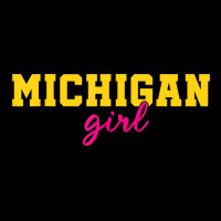 Michigan Fans Classic Michigan Girl Loves Me State Kids Cap | Artistshot