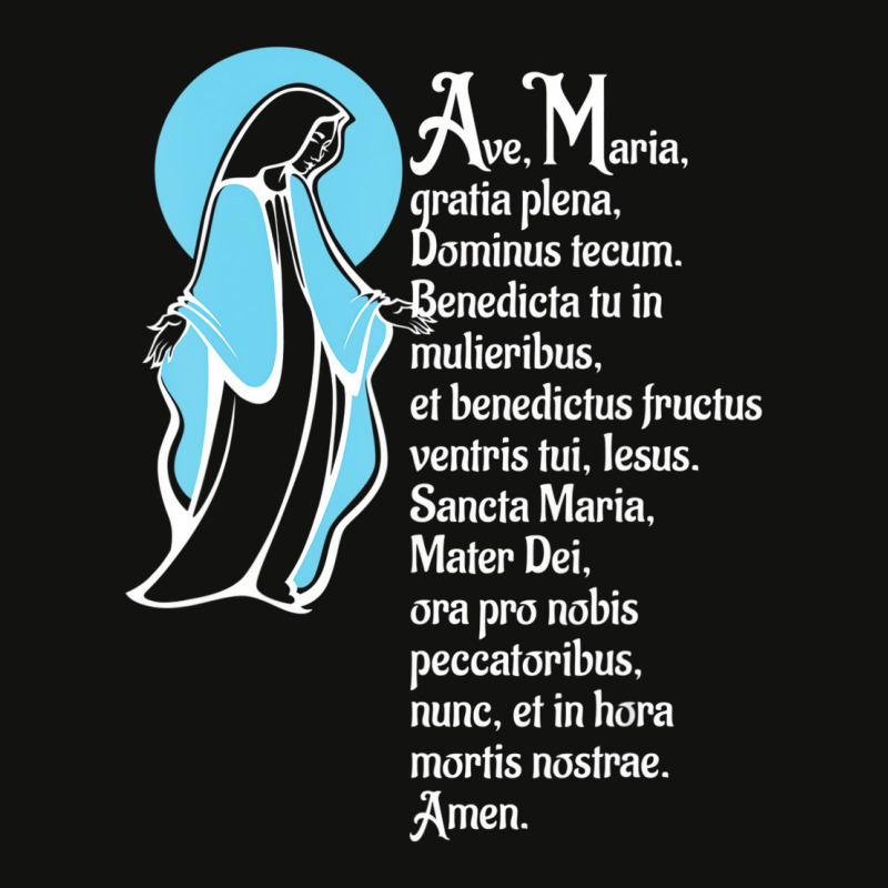 Ave Maria Schubert Music Latin Mass Catholic Mothe Scorecard Crop Tee by yucalsye | Artistshot