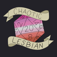 Chaotic Lesbian D20 Unisex Sherpa-lined Denim Jacket | Artistshot