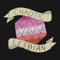 Chaotic Lesbian D20 Flannel Shirt | Artistshot