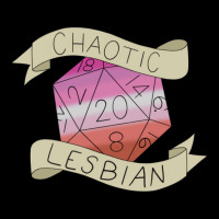 Chaotic Lesbian D20 Men's 3/4 Sleeve Pajama Set | Artistshot