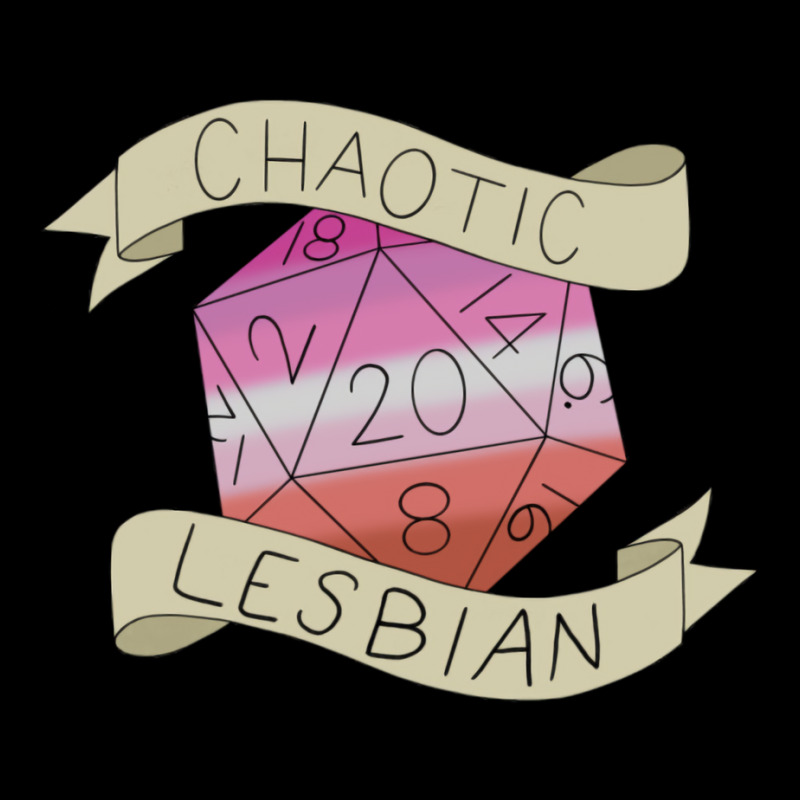 Chaotic Lesbian D20 Men's Long Sleeve Pajama Set by filesphomp | Artistshot