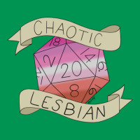 Chaotic Lesbian D20 Classic T-shirt | Artistshot