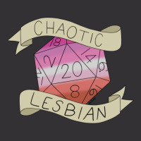 Chaotic Lesbian D20 Vintage Hoodie | Artistshot