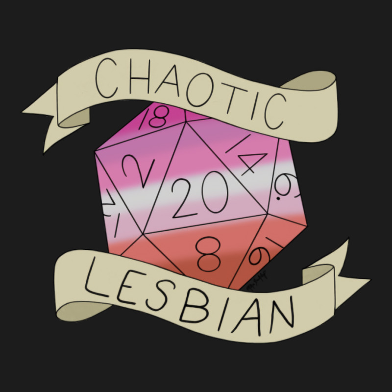 Chaotic Lesbian D20 Hoodie & Jogger set by filesphomp | Artistshot