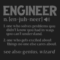 Engineer Funny Genius Civil Engineer Definition Fa Classic T-shirt | Artistshot