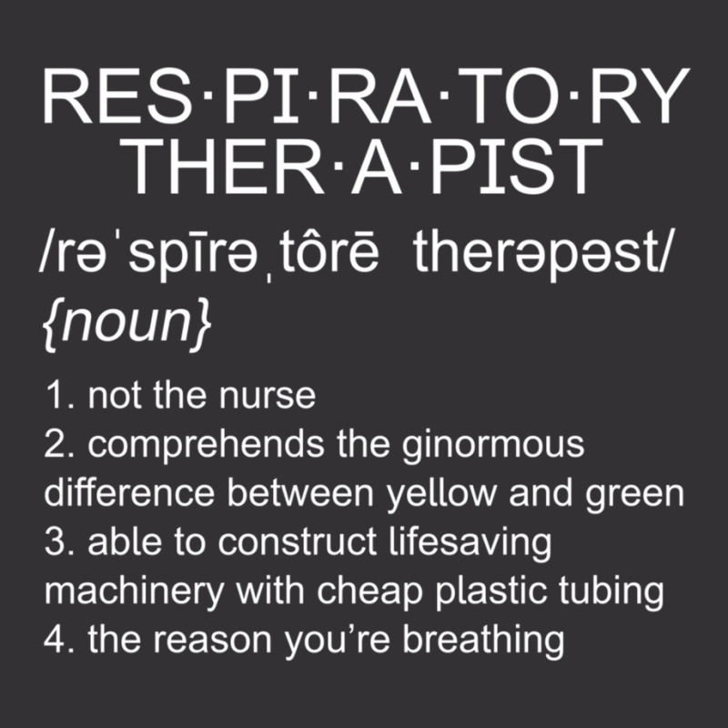 Funny Respiratory Therapist Definition Rt Humor Gi Vintage Short by refahnes | Artistshot