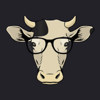 Funny Hipster Cow In Spectacles Cattle Eye Glasses Unisex Sherpa-lined Denim Jacket | Artistshot