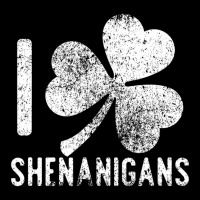 Funny I Love Shenanigans Shirt Vintage Distressed Pocket T-shirt | Artistshot