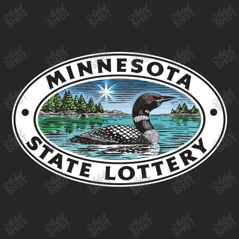 Minnesota State Lottery Ladies Fitted T-Shirt by degetwo | Artistshot