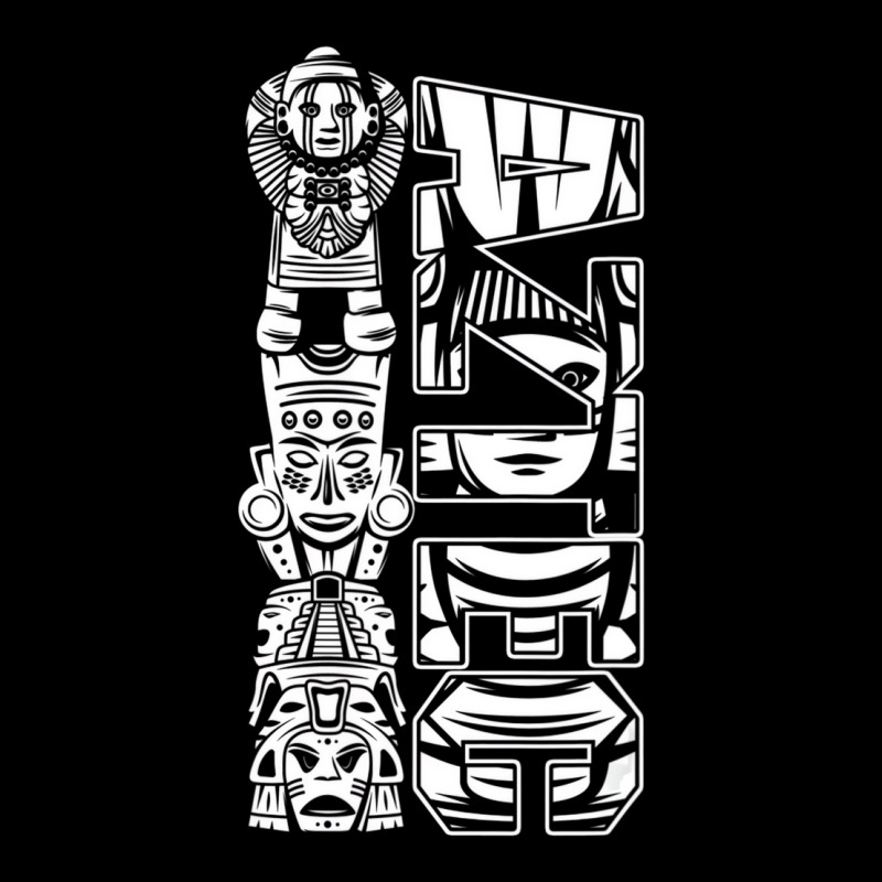 Aztec Ancient Ethnic Nation Symbol People Archeolo Long Sleeve Shirts by yucalsye | Artistshot