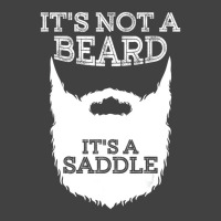 Funny It's Not A Beard It's A Saddle Gift Beard Lo Vintage T-shirt | Artistshot