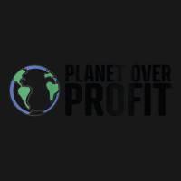 Womens Planet Over Profit   Climate Change & Globa Flannel Shirt | Artistshot