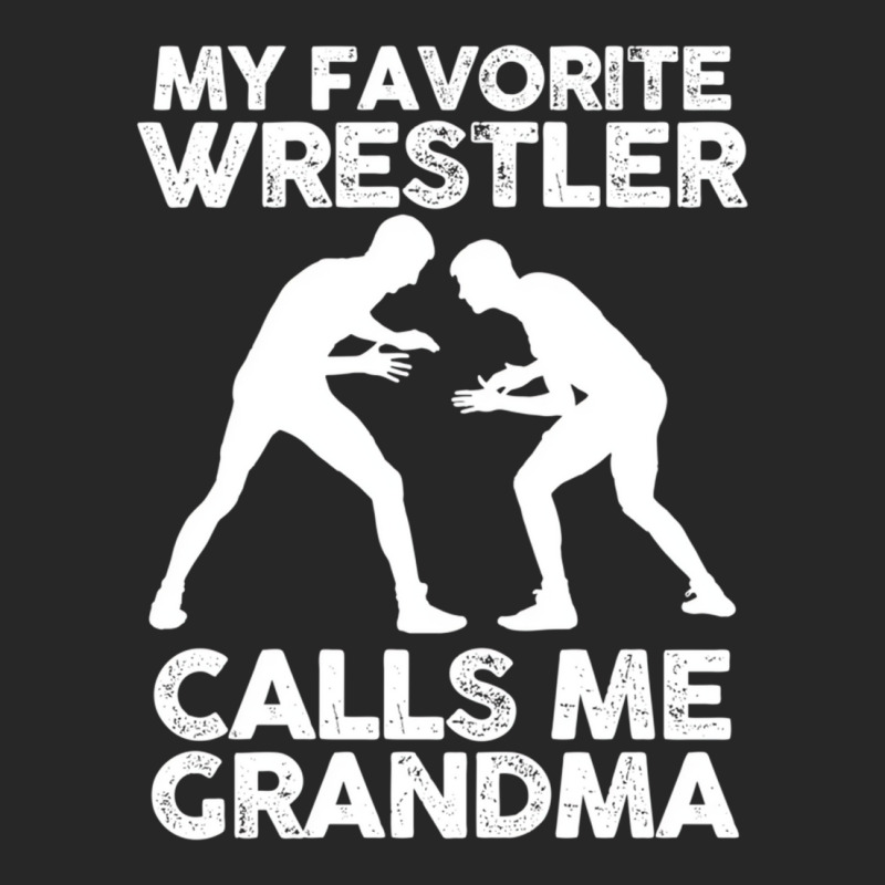 My Favorite Wrestler Calls Me Grandma Pullover Hoo Men's T-shirt Pajama Set | Artistshot