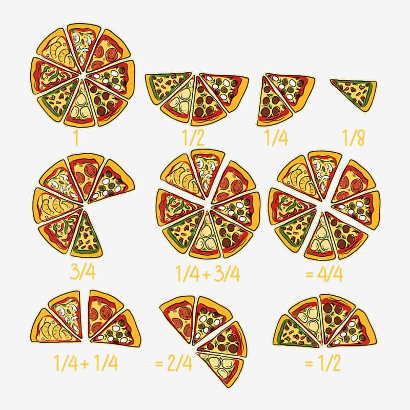 Pizza Salami Cheese Quick Math Fractions Funny Mat Adjustable Cap by africaka | Artistshot