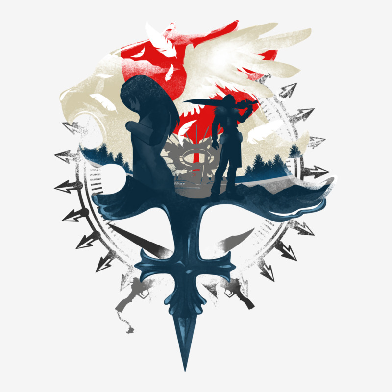 Final Fantasy Viii   Gunblades And Angels Scorecard Crop Tee by swaacepawira5 | Artistshot