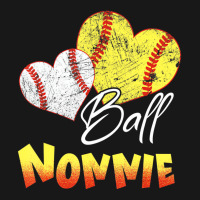 Funny Ball Nonnie Softball Baseball Gifts T Shirt Flannel Shirt | Artistshot