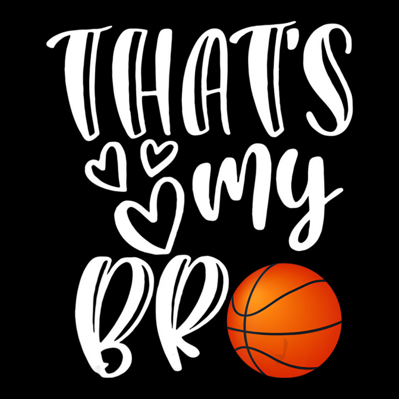 That's My Bro Basketball Sister Brother Cousin Gif Pocket T-shirt | Artistshot