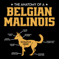 The Anatomy Of A Belgian Malinois For Dog Lover Pu Long Sleeve Shirts | Artistshot