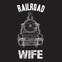 Womens Railroad Wife   Model Railroad Train T Shir T-shirt | Artistshot