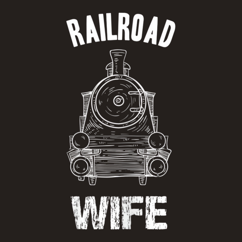 Womens Railroad Wife   Model Railroad Train T Shir Tank Top | Artistshot